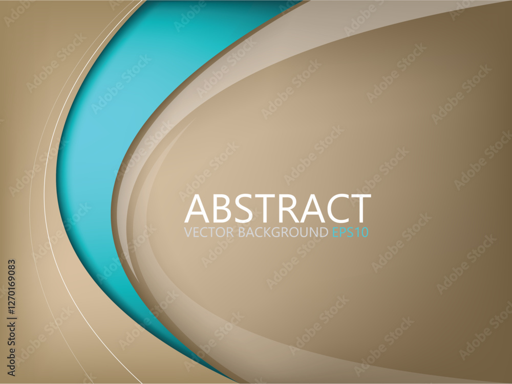 Poster Vector background with spaces for text design