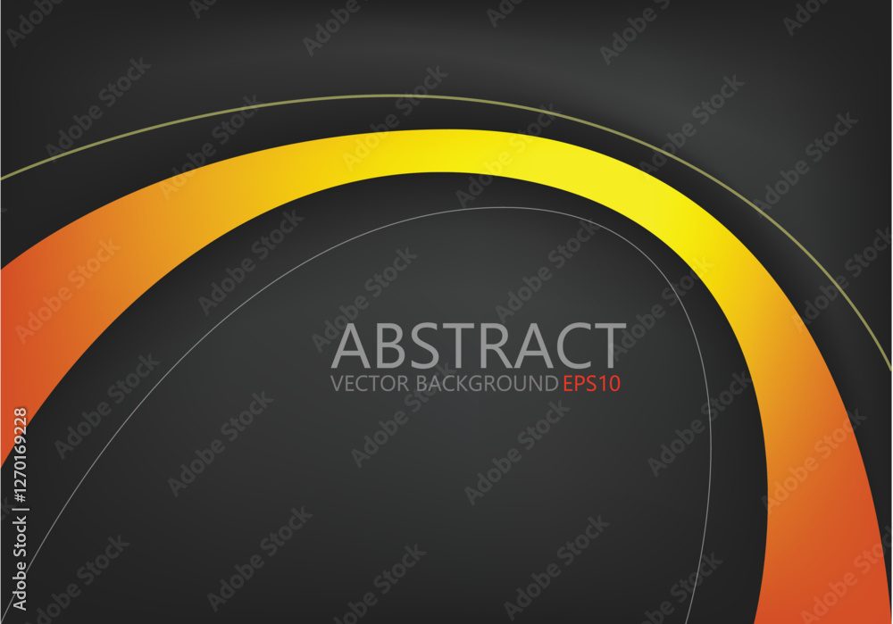 Poster vector background with spaces for text design