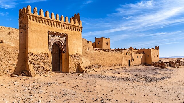 Ancient Ksar of Ouadane, Mauritania: A Majestic Desert Fortress