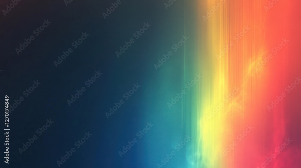 Poster gradient spectrum of light and color: a mesmerizing abstract background
