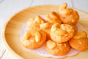 マカデミアナッツ風味の美味しいクッキー