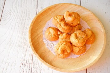 マカデミアナッツ風味の美味しいクッキー