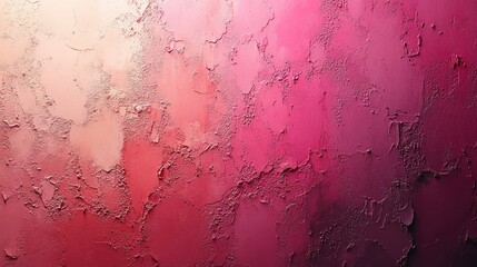Abstract textured background featuring vibrant shades of pink and coral with rough surface details