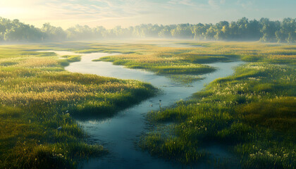 Fototapeta premium A Journey Through Stunning Landscapes