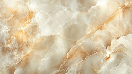 Elegant marble texture featuring soft cream and orange veins, ideal for interior design projects