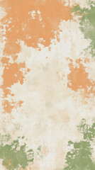 Obraz premium Abstract pastel background with orange and green tones