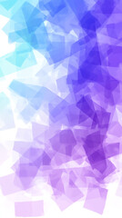 Obraz premium Abstract pastel geometric pattern with purple and blue hues
