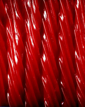 Texture: A Sweet Tangle in Red
