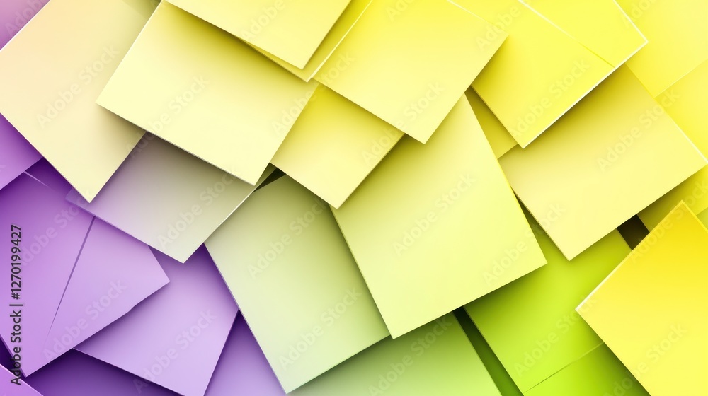 Aufkleber abstract colorful geometric pattern of squares creating a modern design