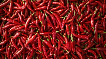 Fototapeta premium Red Chili Peppers Background