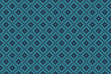 Seamless ethnic geometric pattern with tribal design