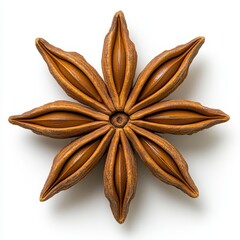 Closeup View Of Star Anise Spice