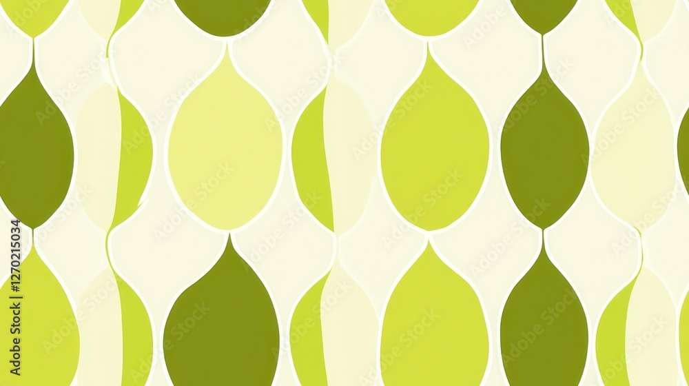 Aufkleber abstract green tone pattern background with retro style composition