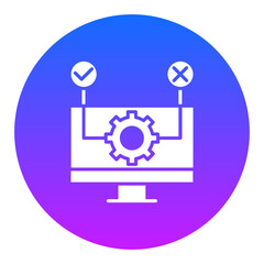 System Testing Icon