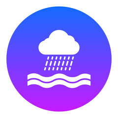 Ocean Rain Icon