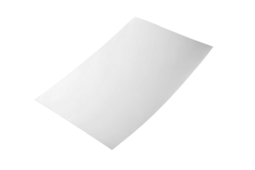 Blank paper sheets for brochure on transparent background. Leaflet, Flyer Mock Up Template Ready For Your Design