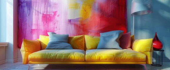 sofa in interior