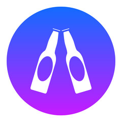 Beers Toasting Icon
