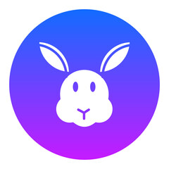 Rabbit Face Icon