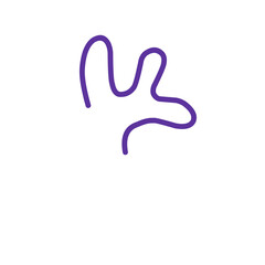 cute line doodle elements