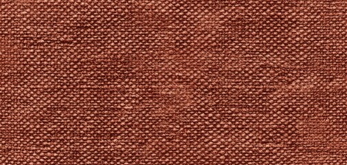 Rich Textured Fabric in Warm Brown Hue for Interior Design and Textiles