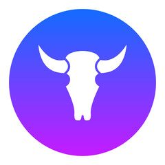Bull Skull Icon