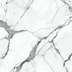 Obraz premium A high-resolution image of a marble texture featuring soft white and gray veins, ideal for backgrounds, wallpapers, or design projects seeking a classic and elegant look.