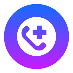 Medical Service on Call Icon