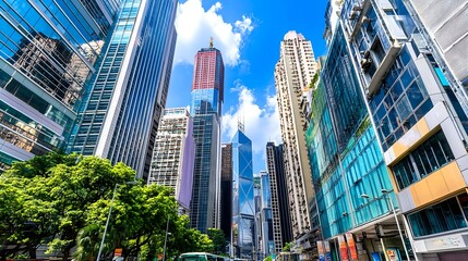 Hong Kong Skyline: Modern Architecture & Cityscape - Urban Landscapes