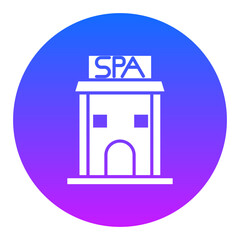 Spa Signboard Icon