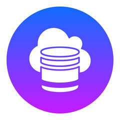 Cloud Database Icon