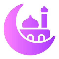 Ramadan gradient icon