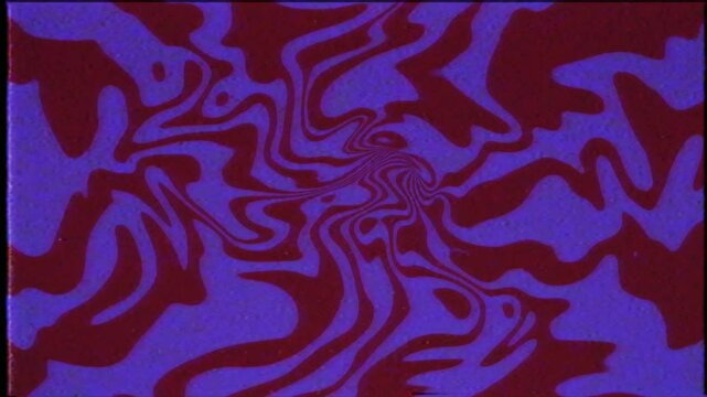 赤と紫の模様がうねるホラー風の怖く不安な雰囲気のアナログな背景 