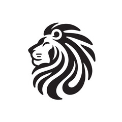 Obraz premium Lion head graphic design.