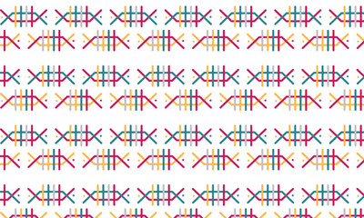 seamless geometric pattern design template vector