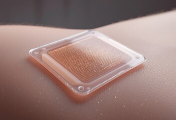 Microneedle Patch Applied on Skin for Drug Delivery and Medical Treatment