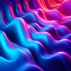 Obraz premium Futuristic abstract high tech fluid gradient background with smooth and liquid shape 
