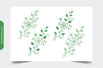 Floral Aesthetic Pack 9