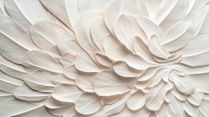 Feather Patterns with Delicate Soft Natural Textures – Abstract background