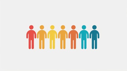 Picture symbolized people connection for business job in teamwork concept. Human icon gather for strategy management. Working of company team under cooperation together work for organization. AIG53.