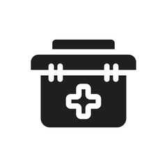 First Aid Kit Medical Icon - Fill