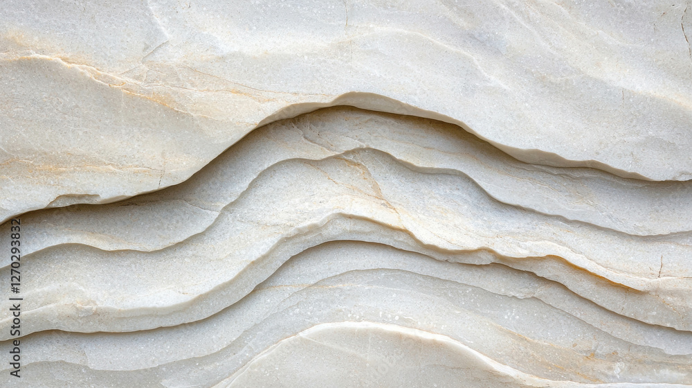 Aufkleber delicate waves of marble patterns flowing in soft tones for artistic designs and textures