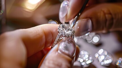 Precision Inspection of a Diamond Engagement Ring