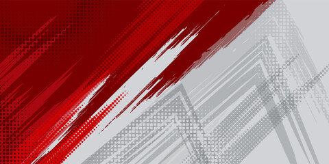 Abstract red and gray grunge texture background design. eps 10