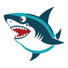 a beautiful shark vector file