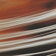 Abstract Flowing Lines in Warm Earthy Tones and Light