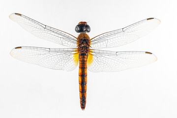 Structural characteristics and components of dragonflies in Thailand.