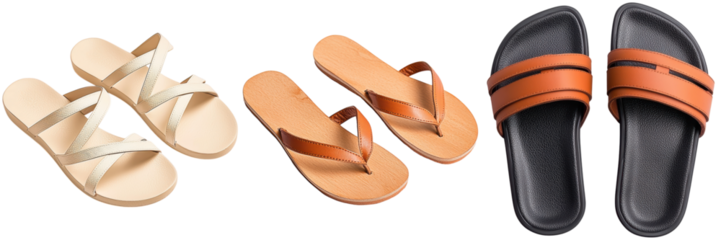 Stylish Footwear Collection with Casual Summer Sandals and Slides