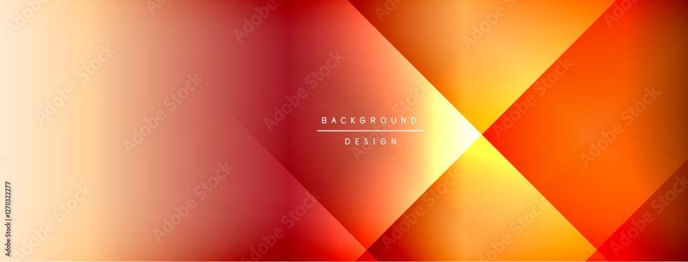 Aufkleber Light shadow lines dynamic gradient background