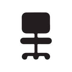 Modern Chair Vector Icon Minimalist and Stylish Seat Design. Furniture Chair Icon Vector High-Quality Outline Solid Style for Digital Use. Office Home Chair Vector Icon 